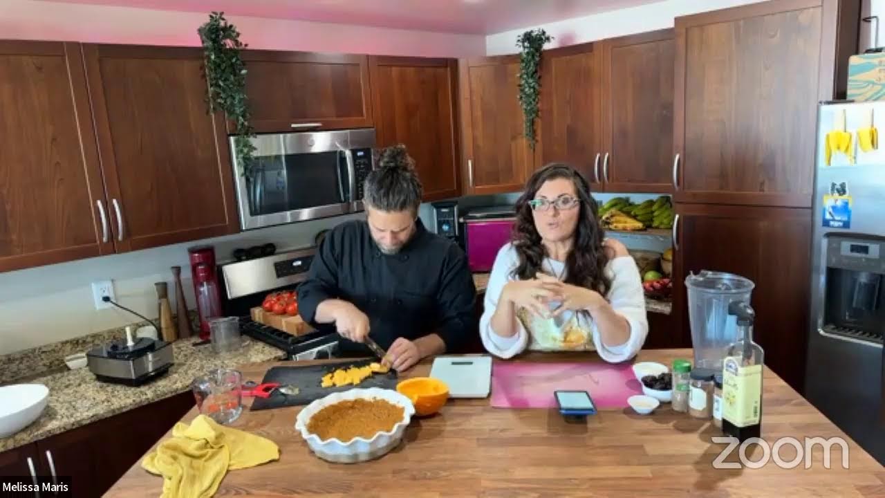 Raw Vegan Pumpkin Spice Date Pie Recipe with Lissa and Nate