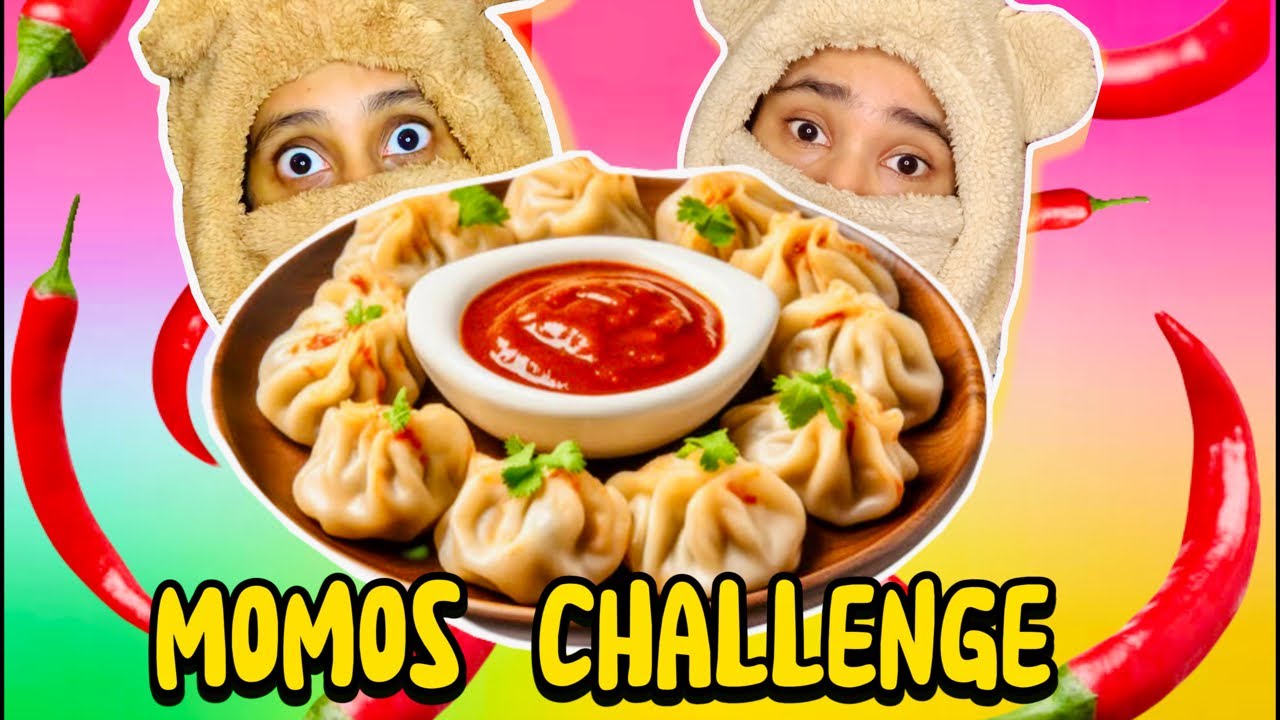 SPICY MOMOS CHALLENGE 🌶️