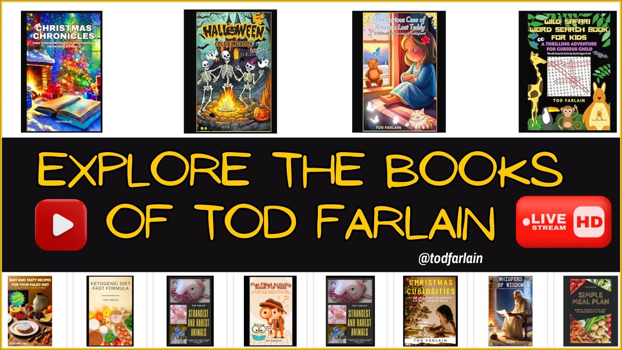 ​ Unlock the Door to Adventure: Explore THE BOOKS OF TOD FA…