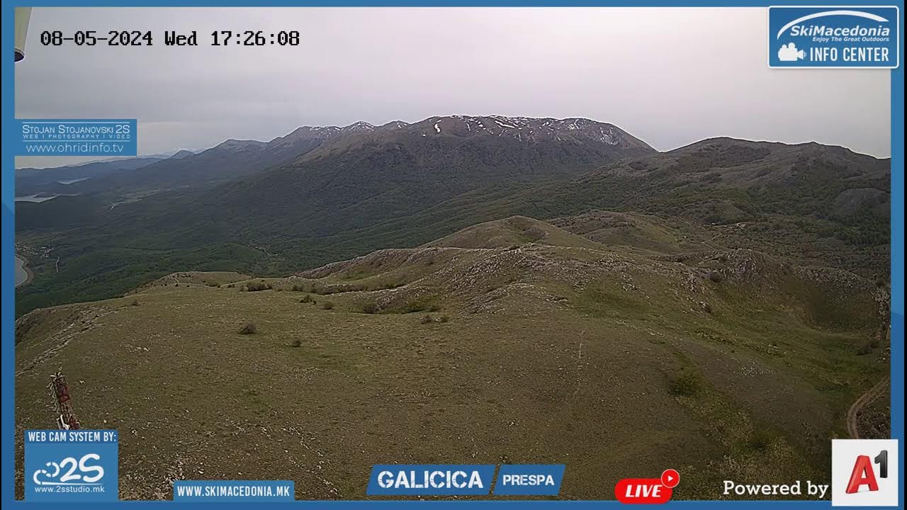 Galicica Live Camera by 2S, Ski Macedonia and A1