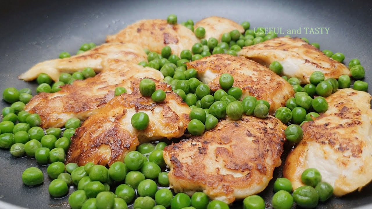 Potatoes and peas! It's so delicious that you want to co…