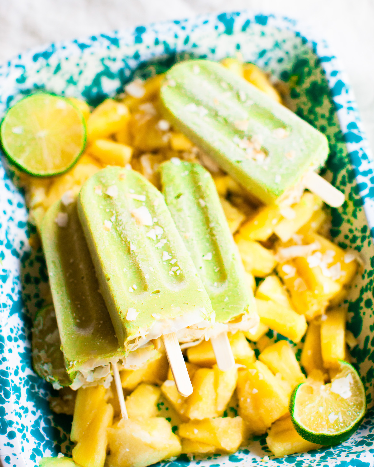 Avocado Pineapple Popsicles – Sweet Potato Soul by Jenné Cla…