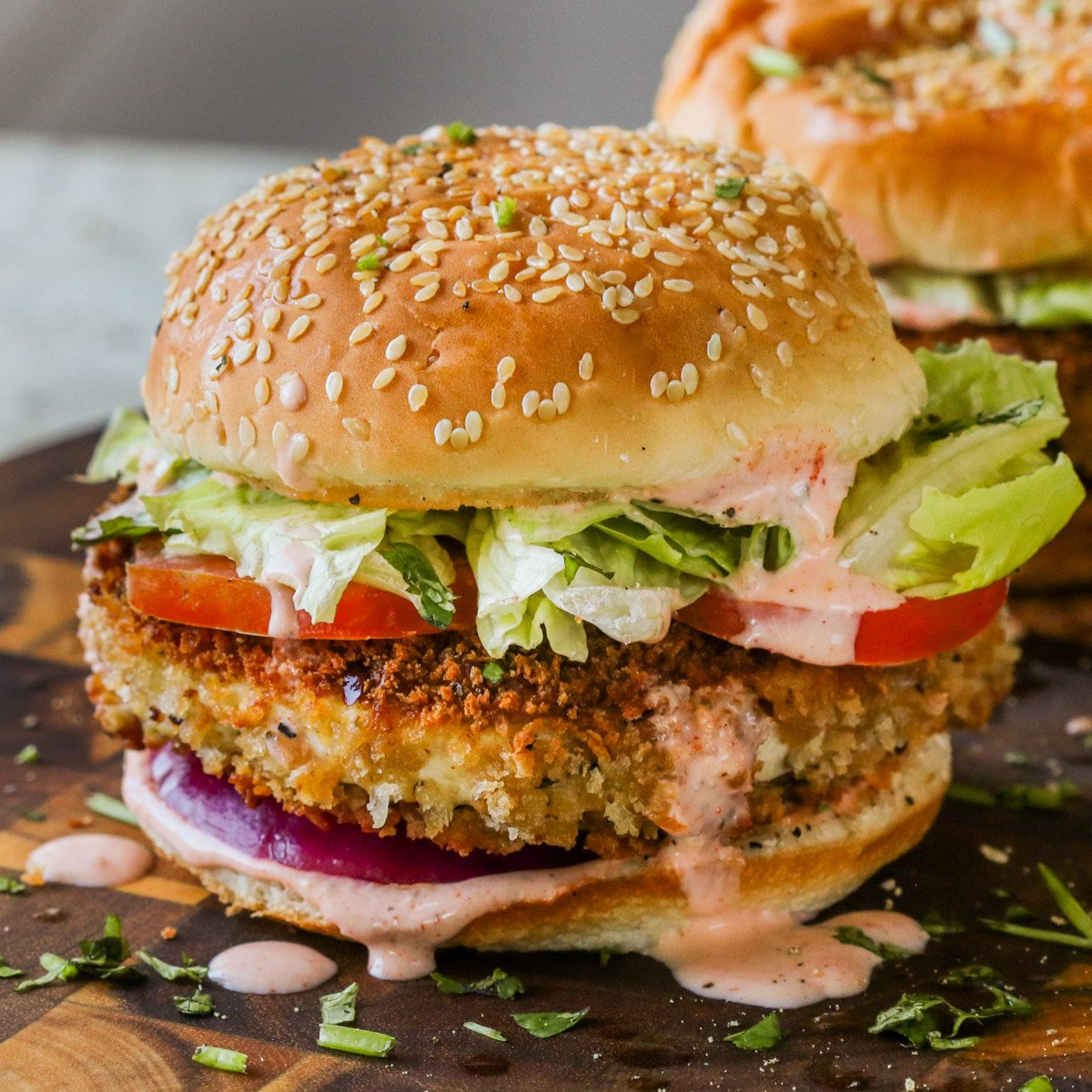 Vegan Crispy Chicken Sandwich