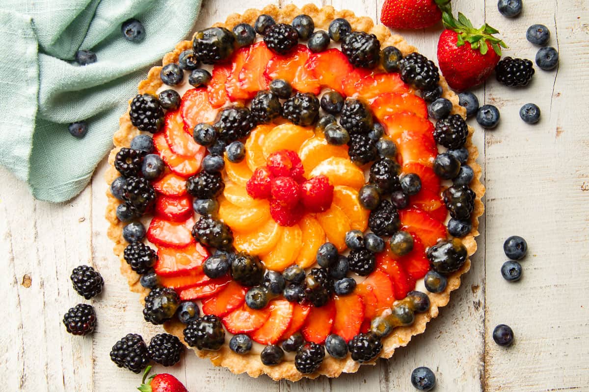 Vegan Fruit Tart – Connoisseurus Veg