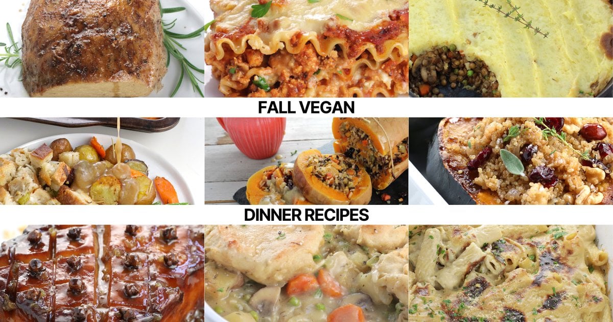 16 Fall Vegan Dinner Recipes • It Doesn’t Taste Like Chicken