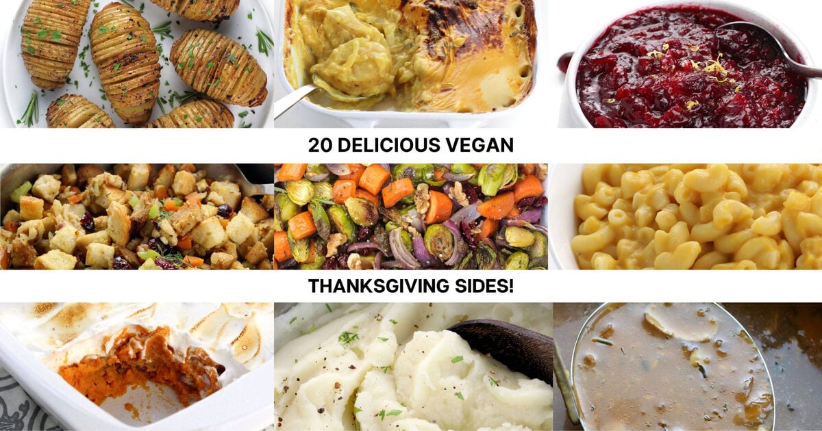 20 Delicious Vegan Thanksgiving Sides! • It Doesn’t Taste Li…